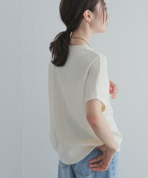 URBAN RESEARCH DOORS / アーバンリサーチ ドアーズ Tシャツ | ハニカムタックフレンチプルオーバー | 詳細12