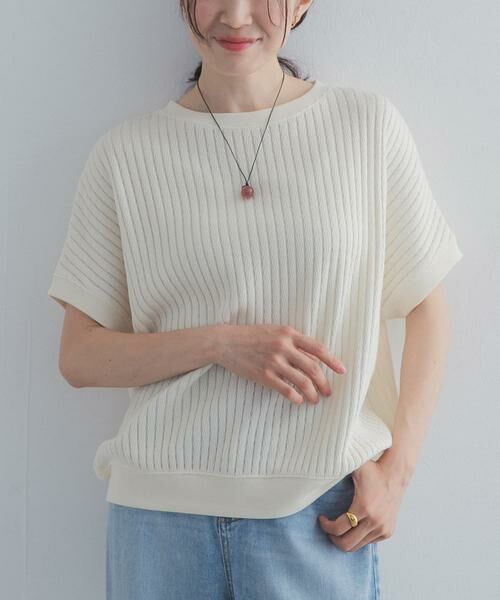 URBAN RESEARCH DOORS / アーバンリサーチ ドアーズ Tシャツ | ハニカムタックフレンチプルオーバー | 詳細16