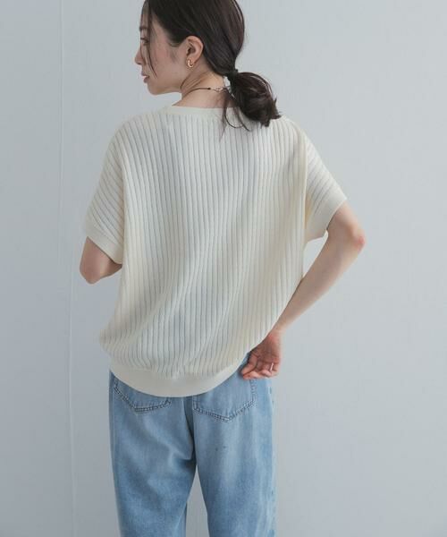 URBAN RESEARCH DOORS / アーバンリサーチ ドアーズ Tシャツ | ハニカムタックフレンチプルオーバー | 詳細17