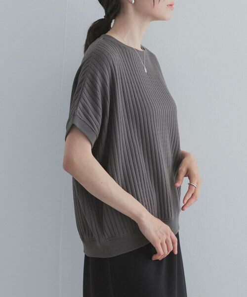URBAN RESEARCH DOORS / アーバンリサーチ ドアーズ Tシャツ | ハニカムタックフレンチプルオーバー | 詳細22