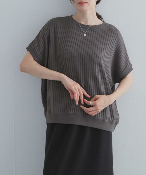 URBAN RESEARCH DOORS / アーバンリサーチ ドアーズ Tシャツ | ハニカムタックフレンチプルオーバー | 詳細23