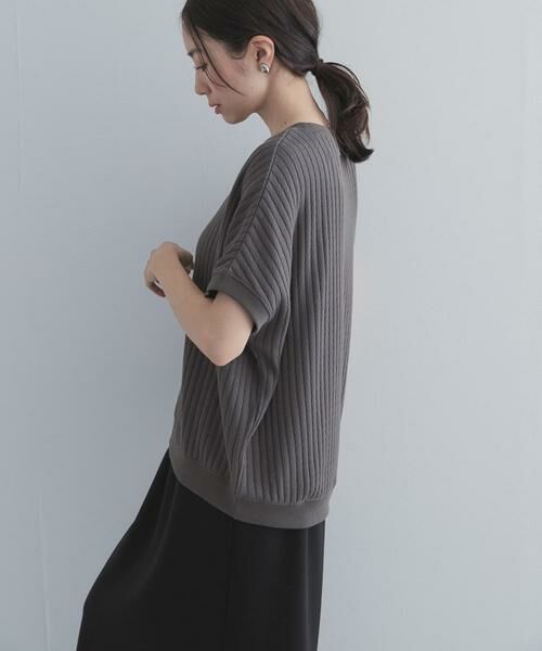 URBAN RESEARCH DOORS / アーバンリサーチ ドアーズ Tシャツ | ハニカムタックフレンチプルオーバー | 詳細25
