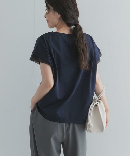 URBAN RESEARCH DOORS / アーバンリサーチ ドアーズ Tシャツ | シルケットコットンシアードッキングプルオーバー | 詳細6