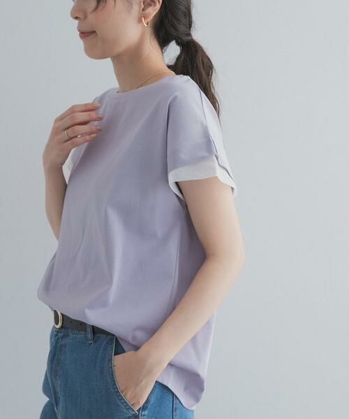 URBAN RESEARCH DOORS / アーバンリサーチ ドアーズ Tシャツ | シルケットコットンシアードッキングプルオーバー | 詳細17