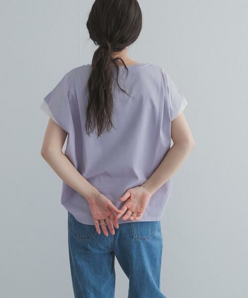 URBAN RESEARCH DOORS / アーバンリサーチ ドアーズ Tシャツ | シルケットコットンシアードッキングプルオーバー | 詳細18