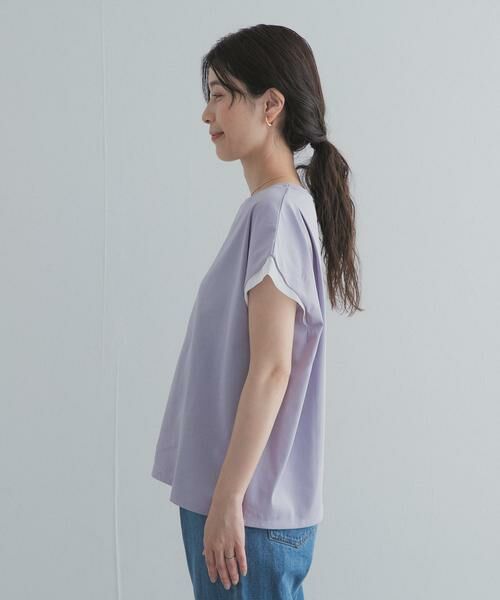 URBAN RESEARCH DOORS / アーバンリサーチ ドアーズ Tシャツ | シルケットコットンシアードッキングプルオーバー | 詳細22