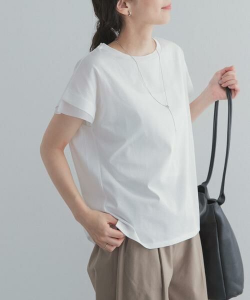 URBAN RESEARCH DOORS / アーバンリサーチ ドアーズ Tシャツ | シルケットコットンシアードッキングプルオーバー | 詳細26