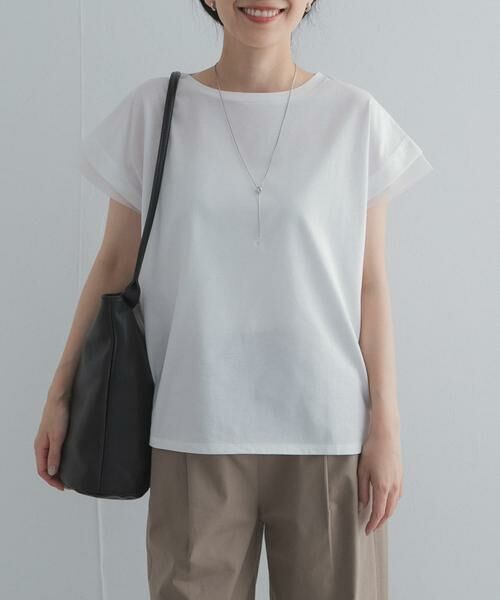 URBAN RESEARCH DOORS / アーバンリサーチ ドアーズ Tシャツ | シルケットコットンシアードッキングプルオーバー | 詳細27