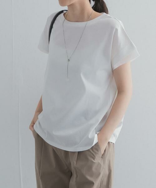 URBAN RESEARCH DOORS / アーバンリサーチ ドアーズ Tシャツ | シルケットコットンシアードッキングプルオーバー | 詳細28