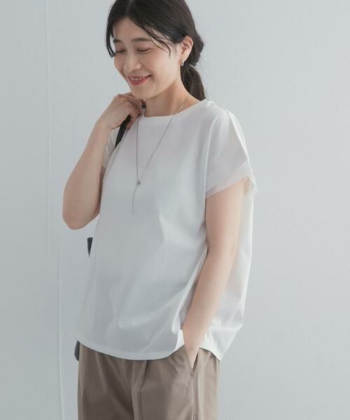 URBAN RESEARCH DOORS / アーバンリサーチ ドアーズ Tシャツ | シルケットコットンシアードッキングプルオーバー | 詳細29