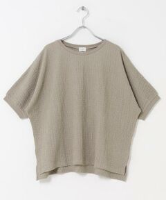 URBAN RESEARCH DOORS / アーバンリサーチ ドアーズ Tシャツ | ワッシャーカットドルマンプルオーバー