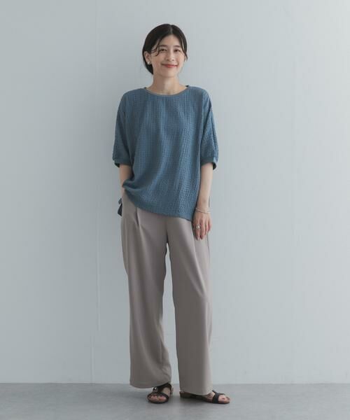 URBAN RESEARCH DOORS / アーバンリサーチ ドアーズ Tシャツ | ワッシャーカットドルマンプルオーバー | 詳細7