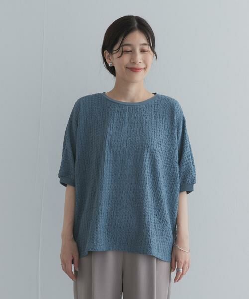 URBAN RESEARCH DOORS / アーバンリサーチ ドアーズ Tシャツ | ワッシャーカットドルマンプルオーバー | 詳細8