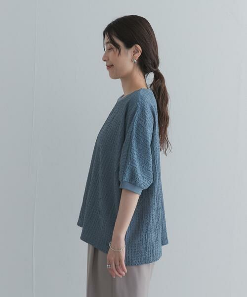 URBAN RESEARCH DOORS / アーバンリサーチ ドアーズ Tシャツ | ワッシャーカットドルマンプルオーバー | 詳細9