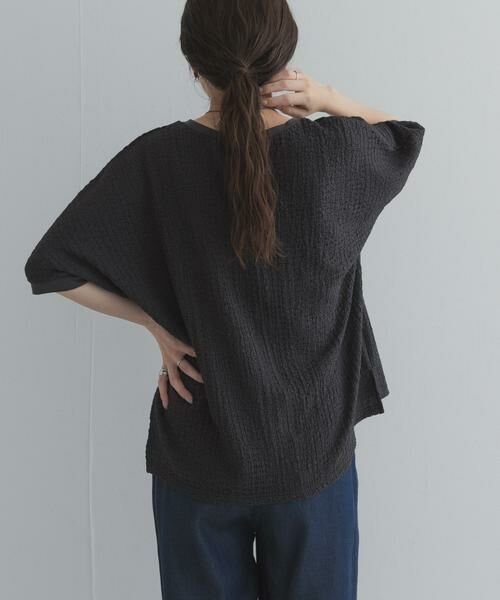URBAN RESEARCH DOORS / アーバンリサーチ ドアーズ Tシャツ | ワッシャーカットドルマンプルオーバー | 詳細20