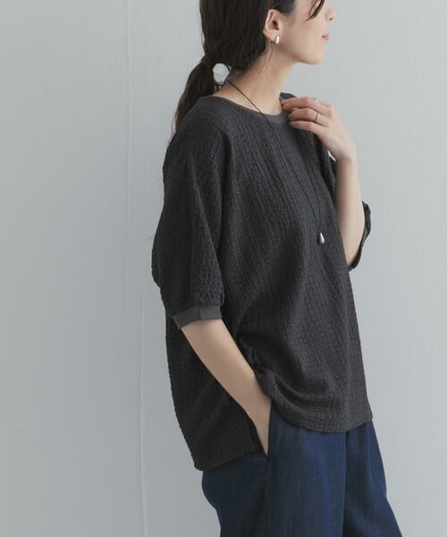 URBAN RESEARCH DOORS / アーバンリサーチ ドアーズ Tシャツ | ワッシャーカットドルマンプルオーバー | 詳細21