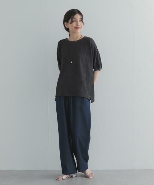URBAN RESEARCH DOORS / アーバンリサーチ ドアーズ Tシャツ | ワッシャーカットドルマンプルオーバー | 詳細24