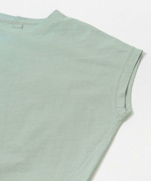 URBAN RESEARCH DOORS / アーバンリサーチ ドアーズ Tシャツ | リネンタッチBACKボタンプルオーバー | 詳細12