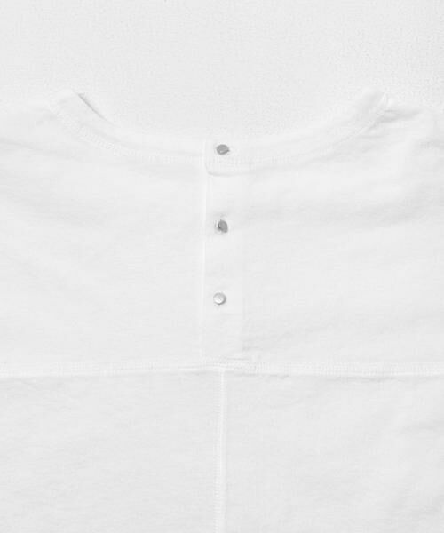 URBAN RESEARCH DOORS / アーバンリサーチ ドアーズ Tシャツ | リネンタッチBACKボタンプルオーバー | 詳細25