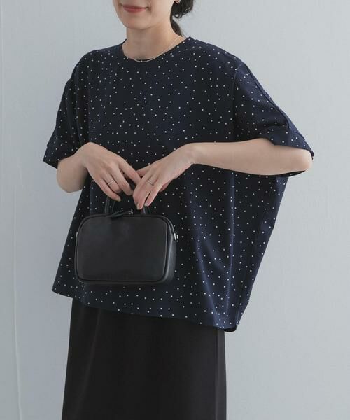 URBAN RESEARCH DOORS / アーバンリサーチ ドアーズ Tシャツ | ドットシルケットプルオーバー | 詳細3