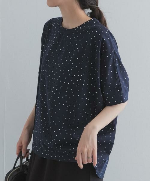 URBAN RESEARCH DOORS / アーバンリサーチ ドアーズ Tシャツ | ドットシルケットプルオーバー | 詳細5