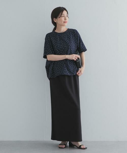 URBAN RESEARCH DOORS / アーバンリサーチ ドアーズ Tシャツ | ドットシルケットプルオーバー | 詳細7