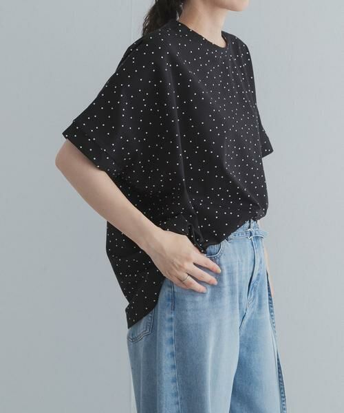 URBAN RESEARCH DOORS / アーバンリサーチ ドアーズ Tシャツ | ドットシルケットプルオーバー | 詳細14