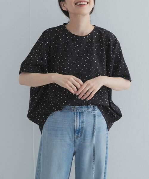 URBAN RESEARCH DOORS / アーバンリサーチ ドアーズ Tシャツ | ドットシルケットプルオーバー | 詳細16