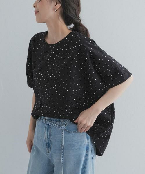 URBAN RESEARCH DOORS / アーバンリサーチ ドアーズ Tシャツ | ドットシルケットプルオーバー | 詳細17
