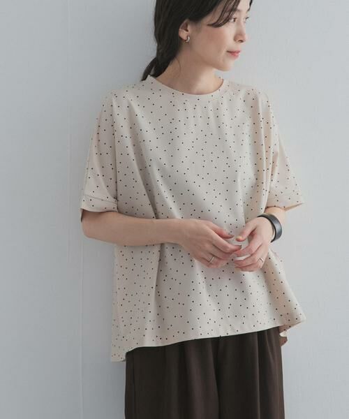 URBAN RESEARCH DOORS / アーバンリサーチ ドアーズ Tシャツ | ドットシルケットプルオーバー | 詳細22