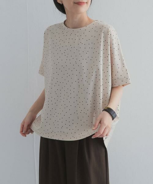 URBAN RESEARCH DOORS / アーバンリサーチ ドアーズ Tシャツ | ドットシルケットプルオーバー | 詳細23
