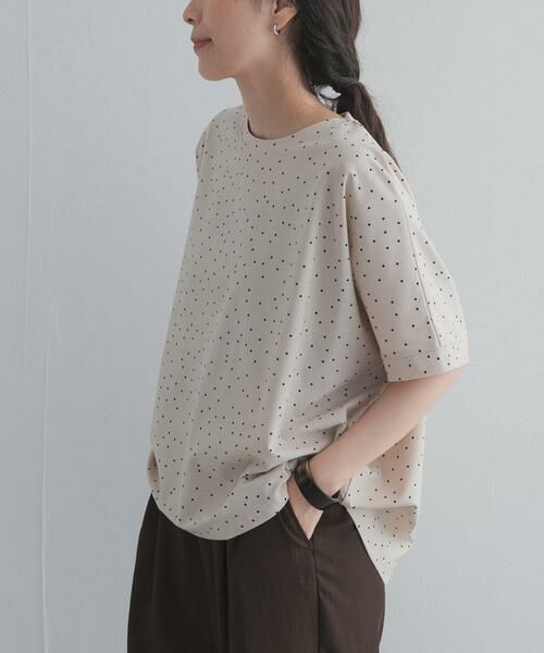 URBAN RESEARCH DOORS / アーバンリサーチ ドアーズ Tシャツ | ドットシルケットプルオーバー | 詳細24