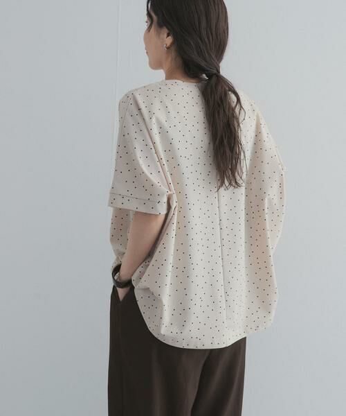 URBAN RESEARCH DOORS / アーバンリサーチ ドアーズ Tシャツ | ドットシルケットプルオーバー | 詳細25