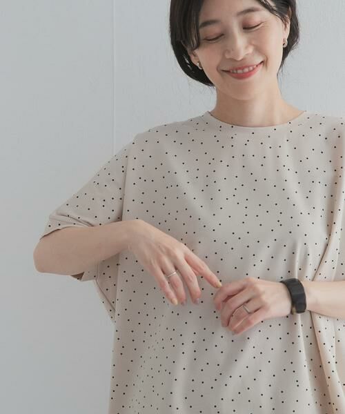 URBAN RESEARCH DOORS / アーバンリサーチ ドアーズ Tシャツ | ドットシルケットプルオーバー | 詳細26
