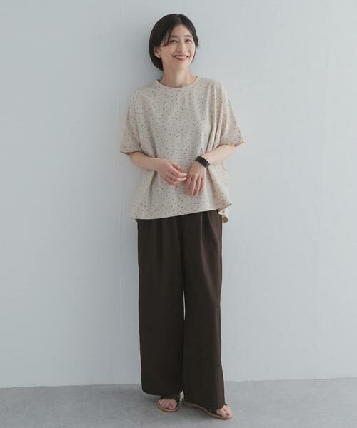 URBAN RESEARCH DOORS / アーバンリサーチ ドアーズ Tシャツ | ドットシルケットプルオーバー | 詳細28
