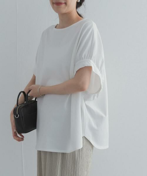 URBAN RESEARCH DOORS / アーバンリサーチ ドアーズ Tシャツ | 袖ギャザーワイドプルオーバー | 詳細3