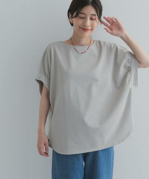 URBAN RESEARCH DOORS / アーバンリサーチ ドアーズ Tシャツ | 袖ギャザーワイドプルオーバー | 詳細10