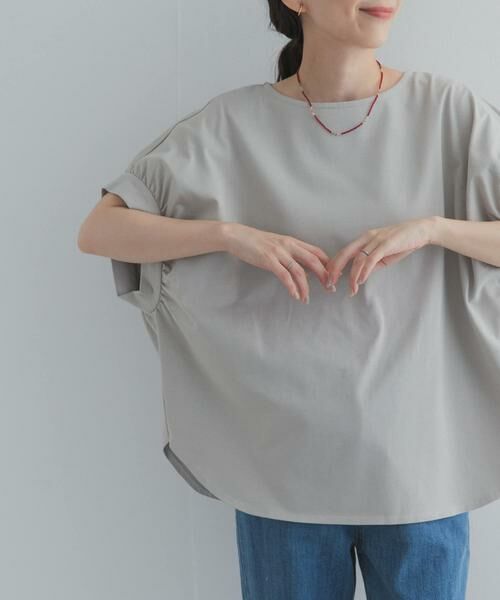 URBAN RESEARCH DOORS / アーバンリサーチ ドアーズ Tシャツ | 袖ギャザーワイドプルオーバー | 詳細11