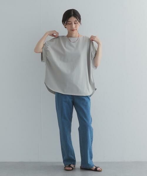 URBAN RESEARCH DOORS / アーバンリサーチ ドアーズ Tシャツ | 袖ギャザーワイドプルオーバー | 詳細15