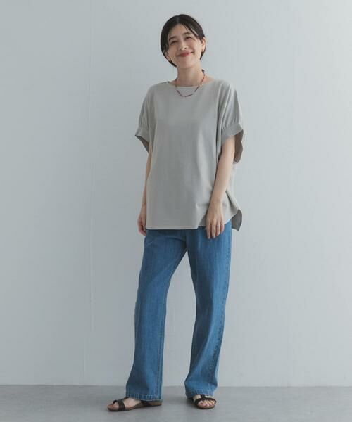 URBAN RESEARCH DOORS / アーバンリサーチ ドアーズ Tシャツ | 袖ギャザーワイドプルオーバー | 詳細16