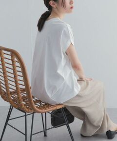 URBAN RESEARCH DOORS / アーバンリサーチ ドアーズ Tシャツ | 『UR TECH』サマシェアバックタックコクーンプルオーバー