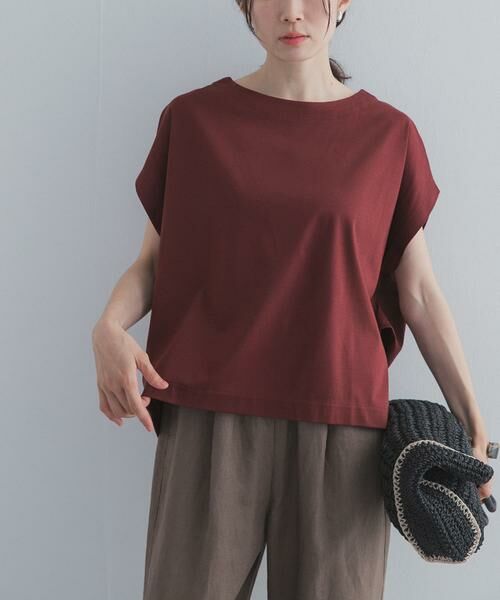 URBAN RESEARCH DOORS / アーバンリサーチ ドアーズ Tシャツ | 『UR TECH』サマシェアバックタックコクーンプルオーバー | 詳細2