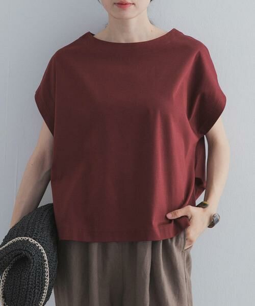 URBAN RESEARCH DOORS / アーバンリサーチ ドアーズ Tシャツ | 『UR TECH』サマシェアバックタックコクーンプルオーバー | 詳細3