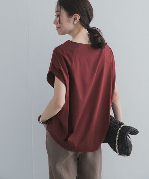 URBAN RESEARCH DOORS / アーバンリサーチ ドアーズ Tシャツ | 『UR TECH』サマシェアバックタックコクーンプルオーバー | 詳細6