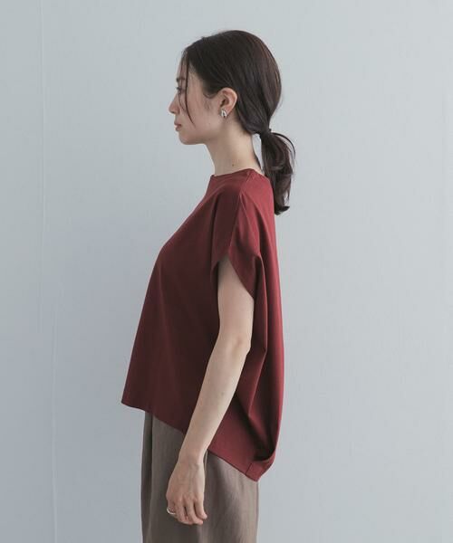 URBAN RESEARCH DOORS / アーバンリサーチ ドアーズ Tシャツ | 『UR TECH』サマシェアバックタックコクーンプルオーバー | 詳細9