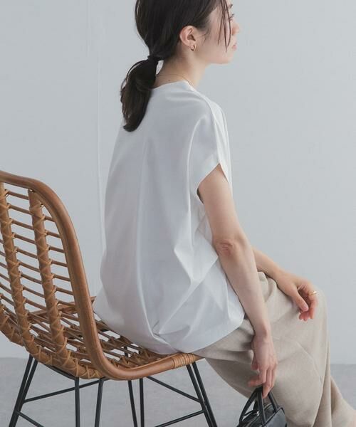 URBAN RESEARCH DOORS / アーバンリサーチ ドアーズ Tシャツ | 『UR TECH』サマシェアバックタックコクーンプルオーバー | 詳細13