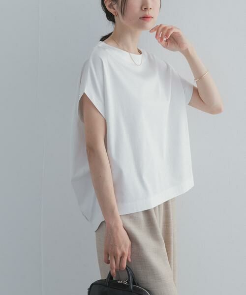 URBAN RESEARCH DOORS / アーバンリサーチ ドアーズ Tシャツ | 『UR TECH』サマシェアバックタックコクーンプルオーバー | 詳細14