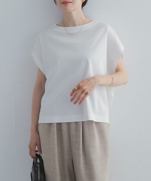 URBAN RESEARCH DOORS / アーバンリサーチ ドアーズ Tシャツ | 『UR TECH』サマシェアバックタックコクーンプルオーバー | 詳細15