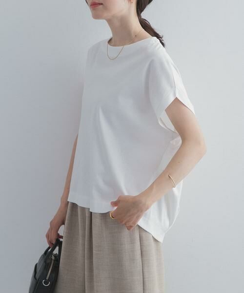 URBAN RESEARCH DOORS / アーバンリサーチ ドアーズ Tシャツ | 『UR TECH』サマシェアバックタックコクーンプルオーバー | 詳細16