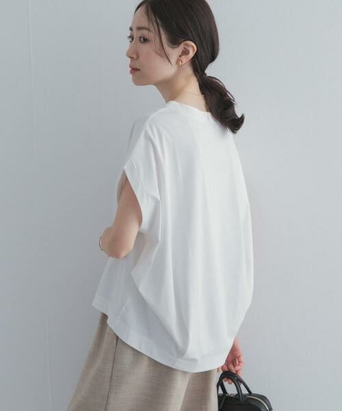 URBAN RESEARCH DOORS / アーバンリサーチ ドアーズ Tシャツ | 『UR TECH』サマシェアバックタックコクーンプルオーバー | 詳細17